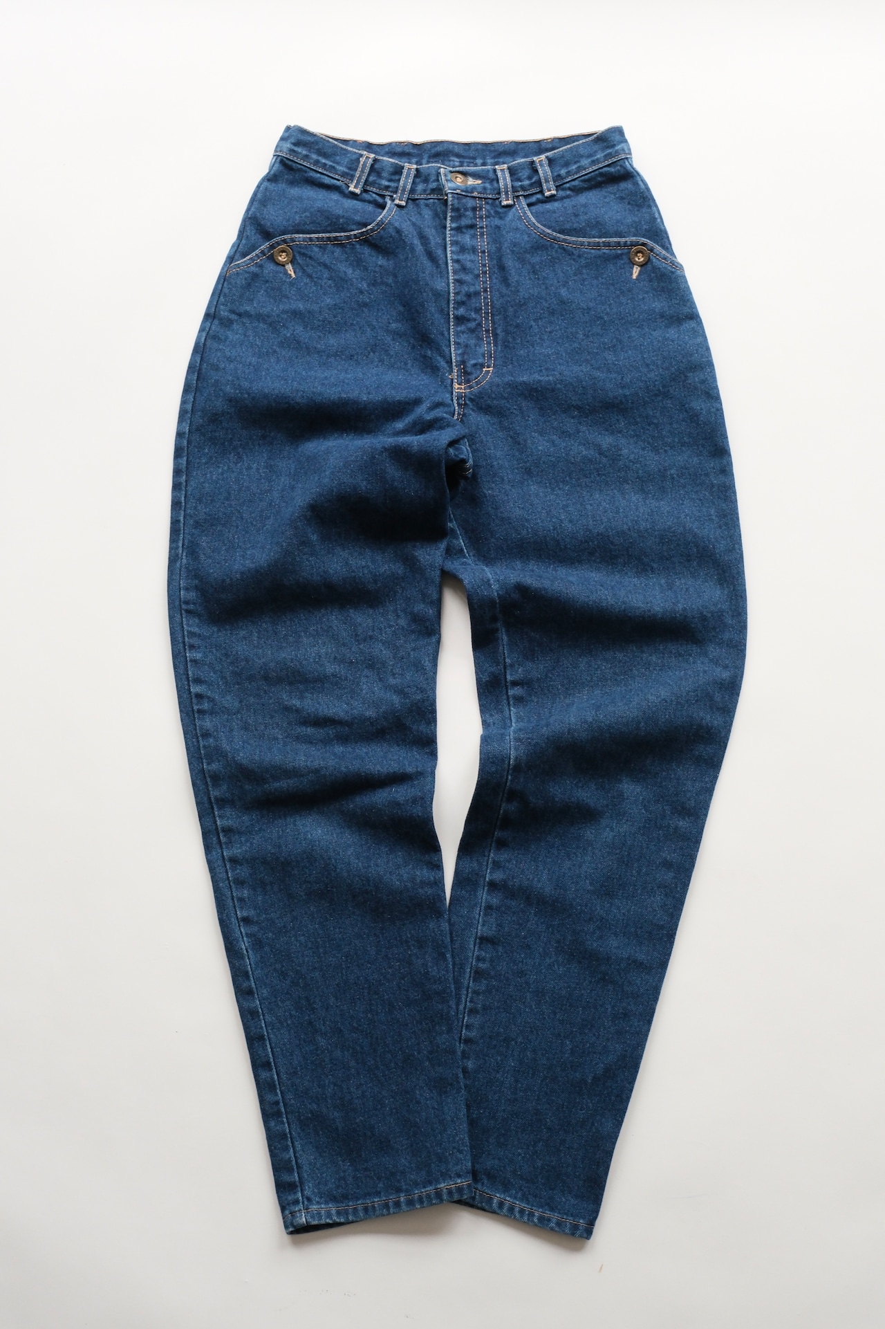VERY NICE high waist tapered denim pants