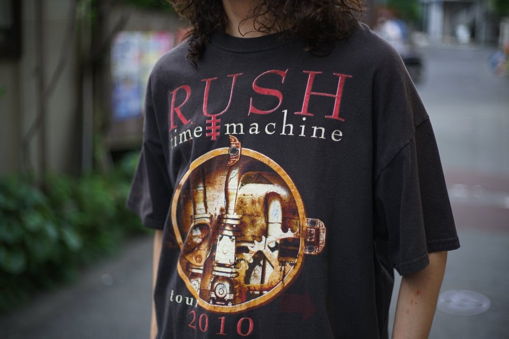 Rush タイムマシンツアー2011TシャツバンドT Rush タイムマシンツアー2011TシャツバンドT 希少 RUSH 2011
