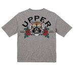 "TIGER MASK T" / GRAY