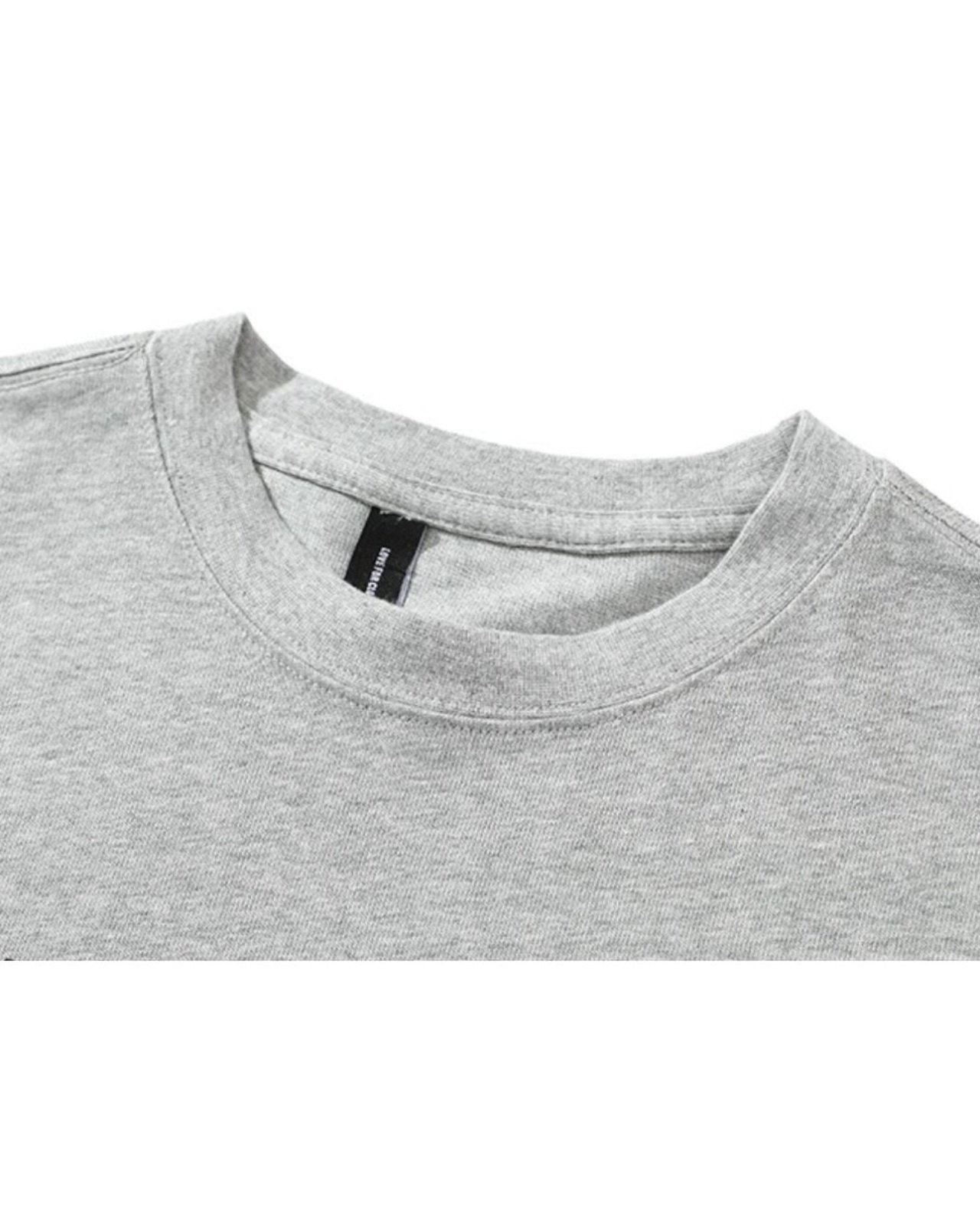 ロゴプリントオーバーサイズ半袖Tシャツ S0321