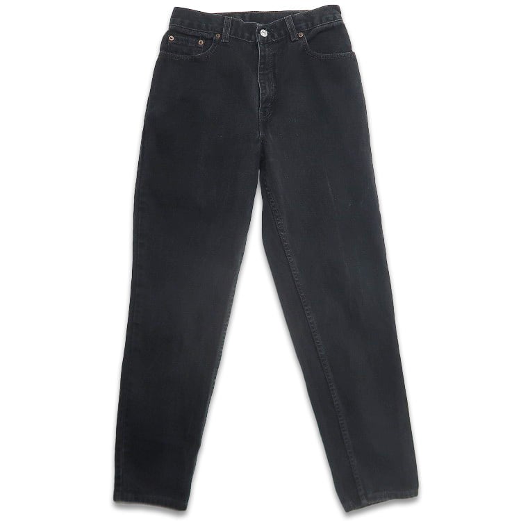 古着 USA製 リーバイス Levi's 550 デニムパンツ ブラックデニム