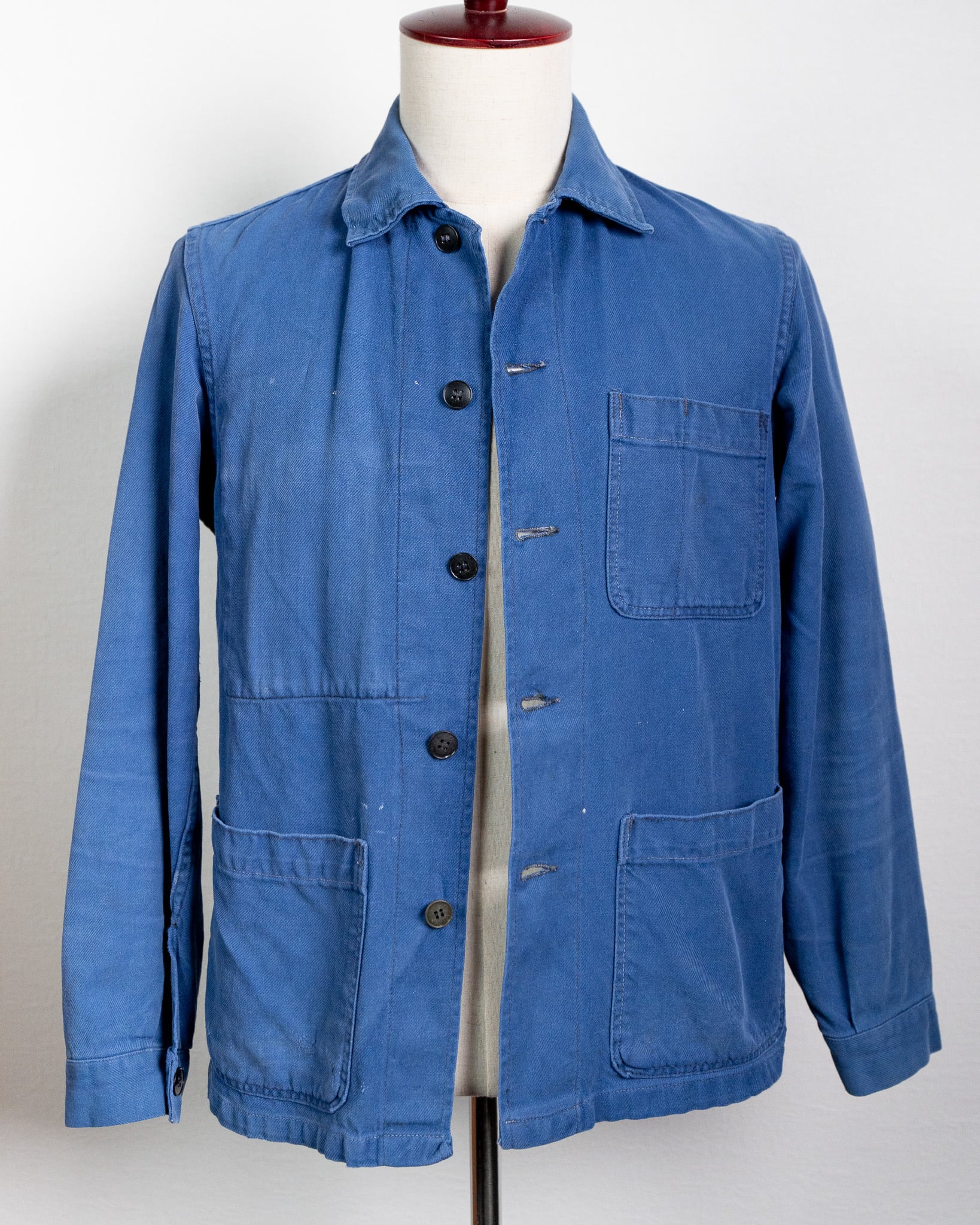 ジャケット・アウター french blue cotton twill work jacket PTT USED】60's-70's 