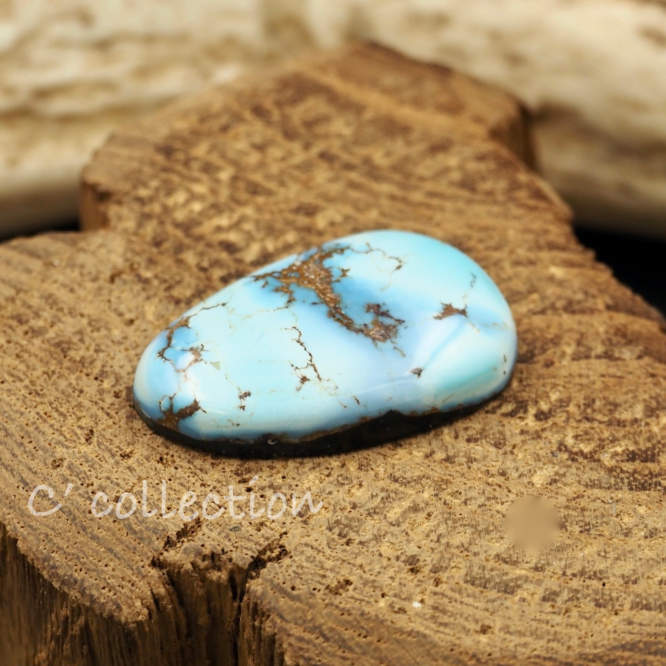 15,1ct Golden Hill Turquoise ハイグレード ゴールデンヒル