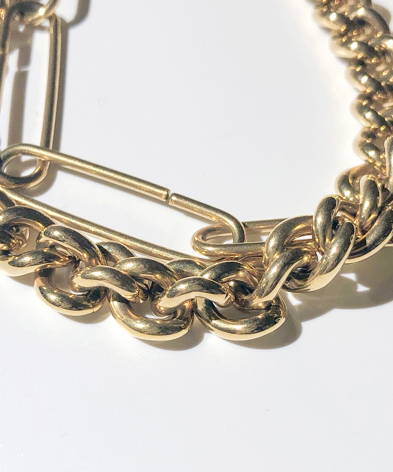 ダブルチェーンブレスレット/020088