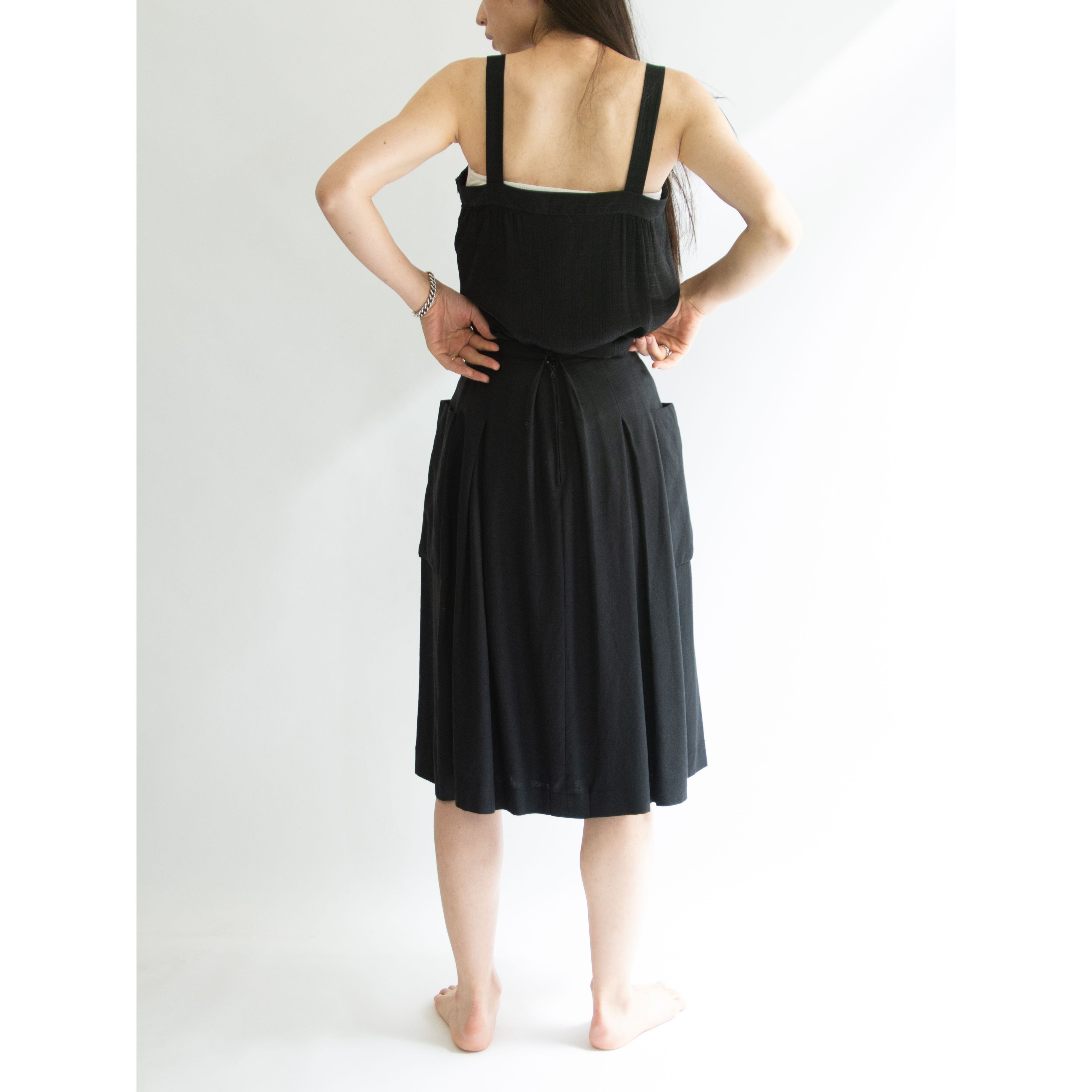 【cassandre】Made in France Pleated Skirt（フランス製 プリーツスカート）