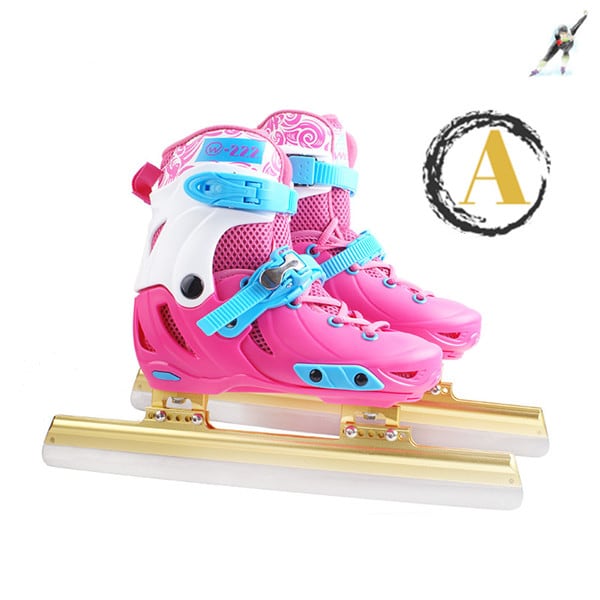 スピードスケート靴 ノーマル スケート 靴 PP+PE構造 シューズ 固定式