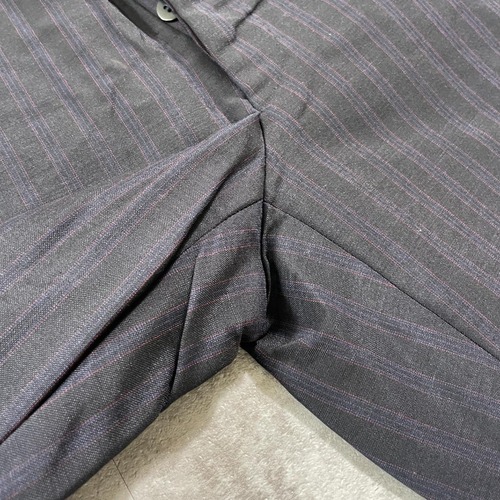 00s old PRADA stripe イタリア製 48 slacks 詳細写真9