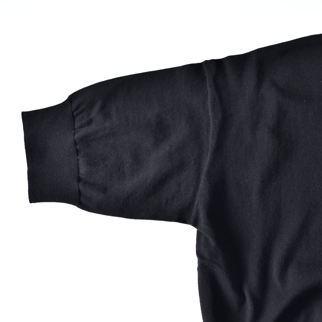 prit プリット ツイストコットン5分袖ワイドスキッパー・クロ【送料無料】