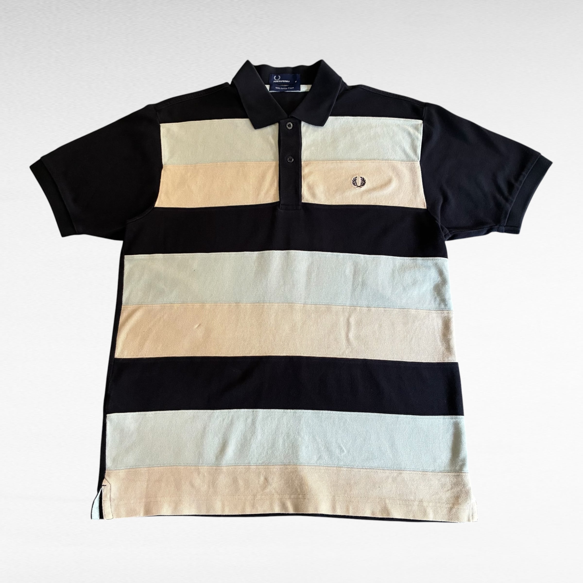 00s FRED PERRY one point logo embroidery polo shirt | 仙台 古着屋