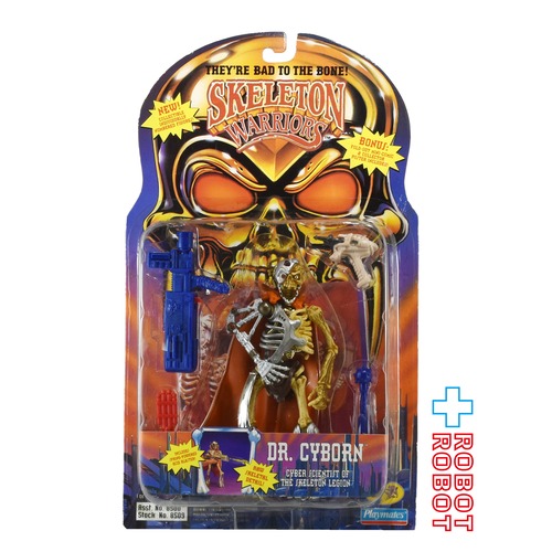 プレイメイツ スケルトンウォリアーズ ドクター サイボーン アクションフィギュア 1994 未開封
