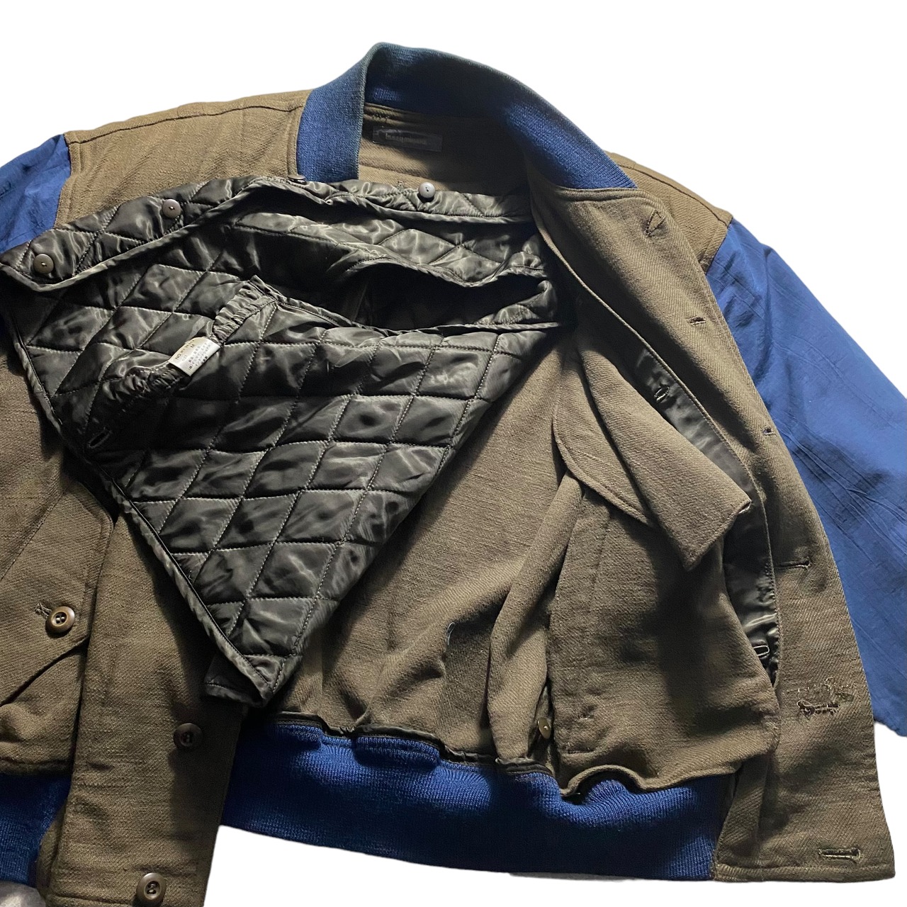 archive ISSEY MIYAKE MEN switching bomber jacket