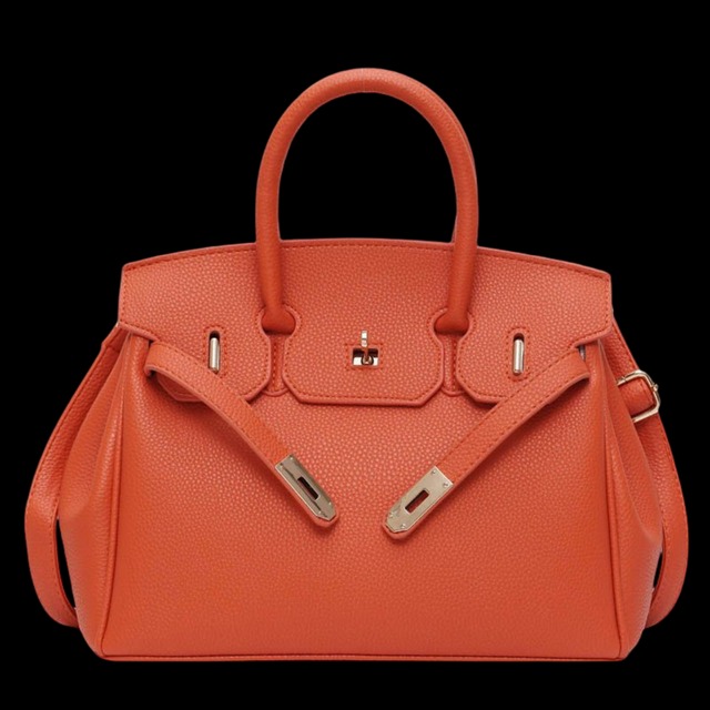 欧米スタイルのレディースバッグ(ケリーバッグ風)　 【LB0041】