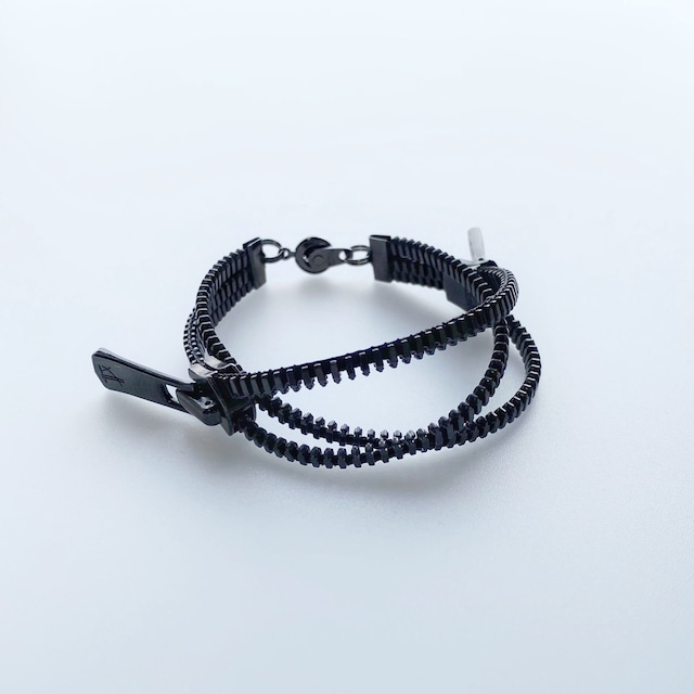 MOBIUS BRACELET-middle / Black×Black【PERSO】