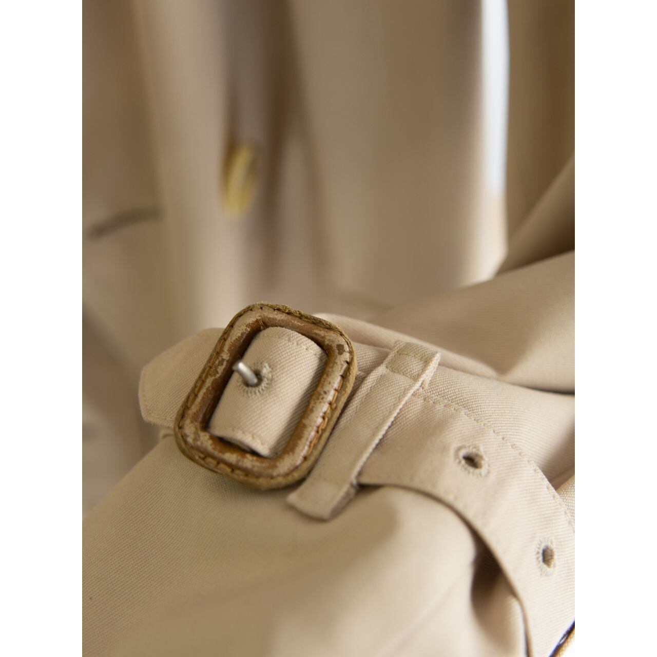 【Burberrys】Made in England 80's polyester-cotton trench coat（バーバリーズ 英国製 ポリエステルコットントレンチコート）2a