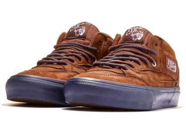 Vans / Half Cab '92 Skate Shoes (Nick Michel) / Brown.Navy