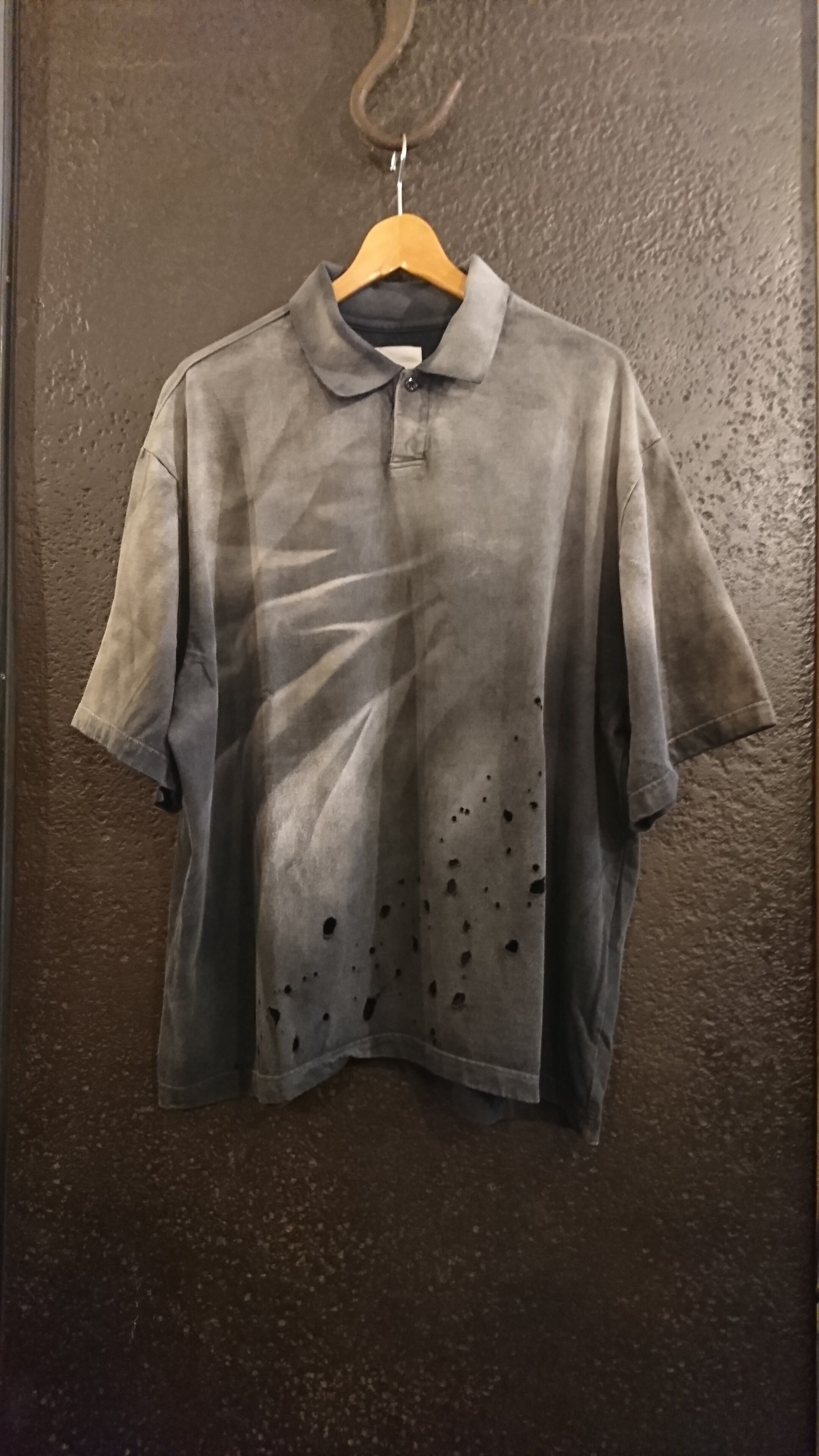 BOWWOW "HARD AGEING POLO SHIRTS"