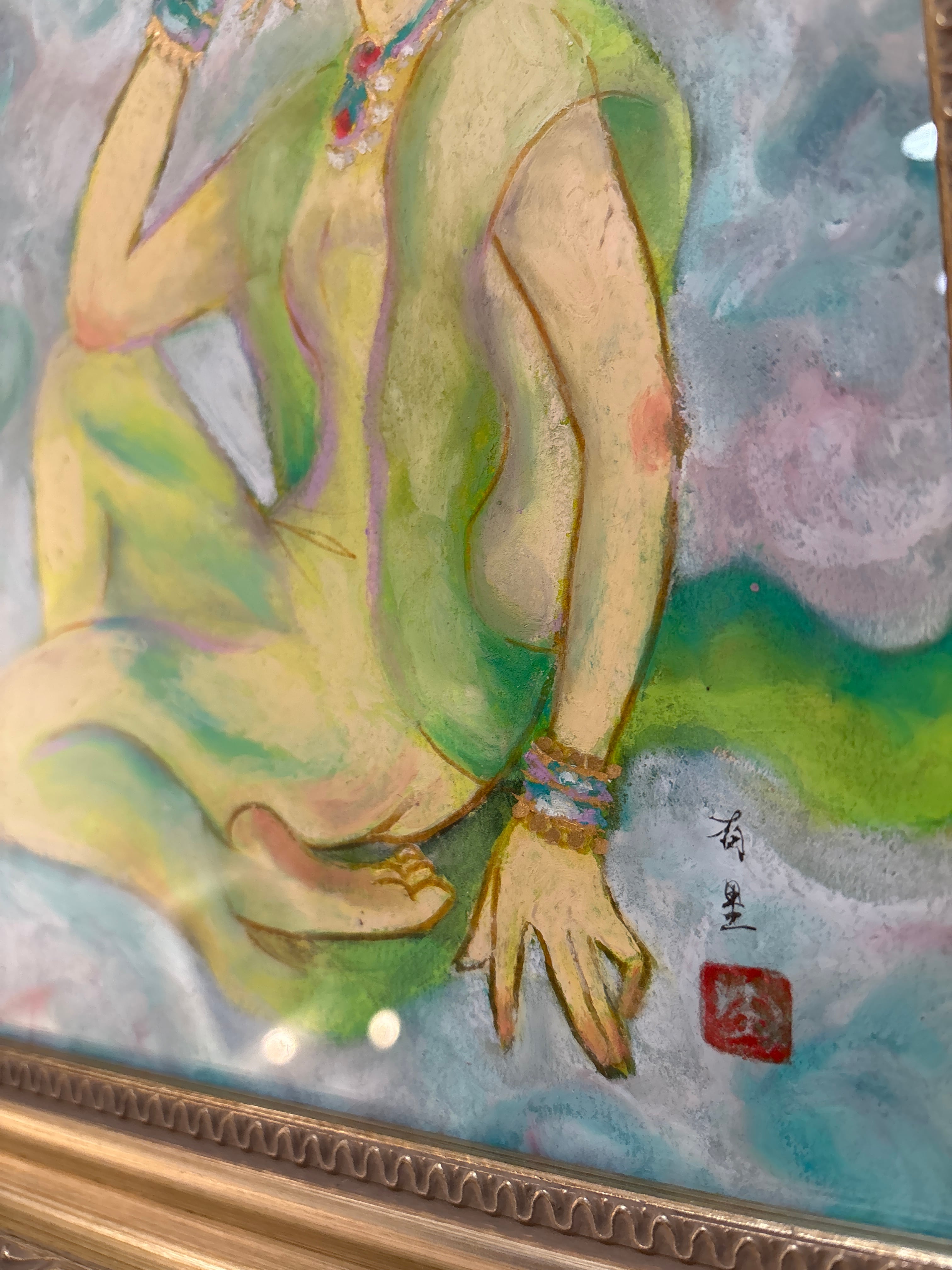 絵画『天女』原画 | YURI YOSHINAGA ART SHOP エドマッチョ