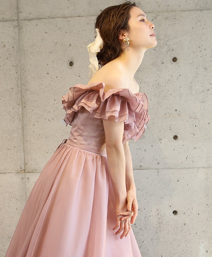 THE URBAN BLANCHE ORIGINAL 】 vieux rose dress カラードレス 商品