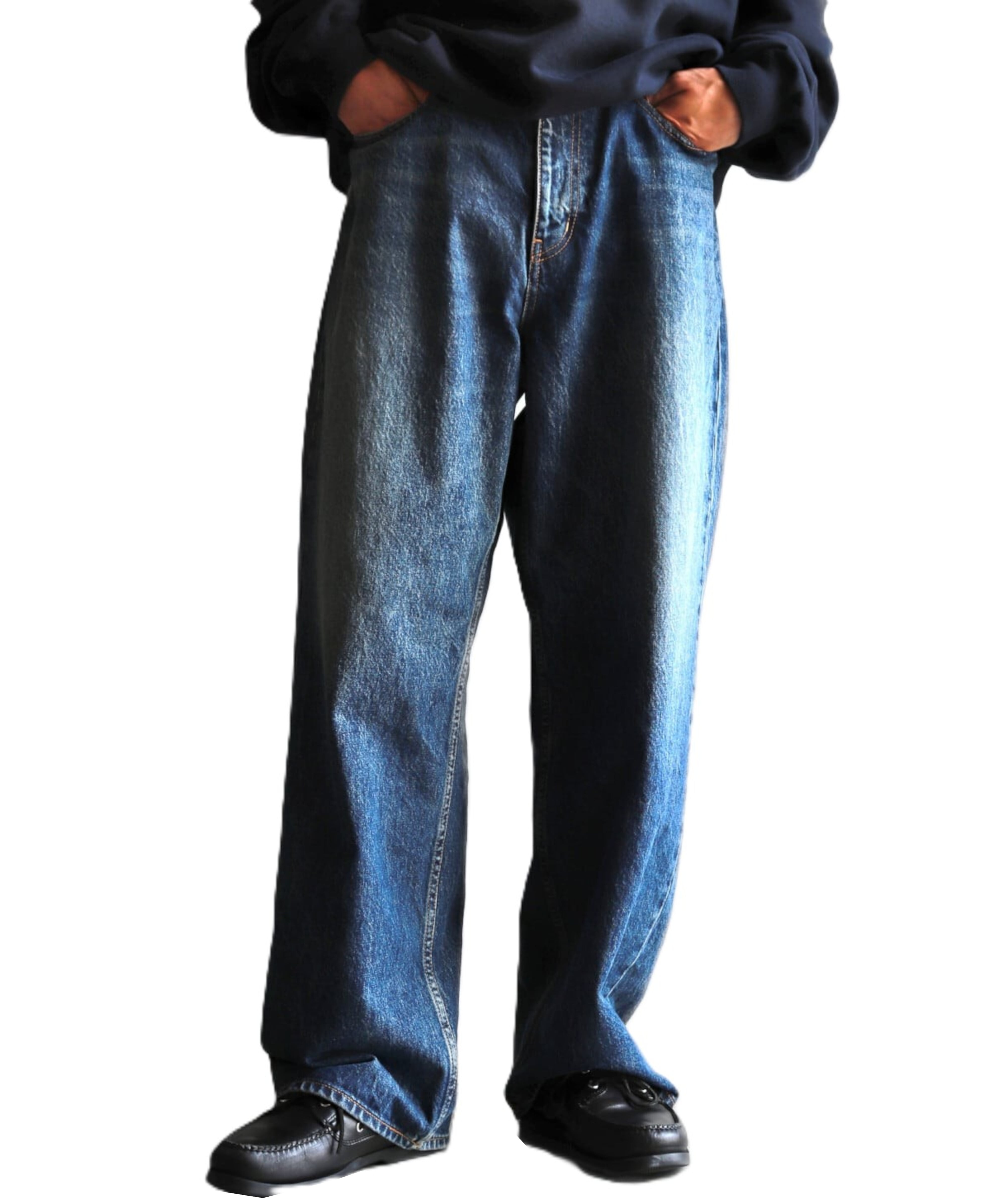 【※マギーページ】 UNIVERSAL PRODUCTS. / 253-60501 5POCKET BUGGIE DENIM PANTS