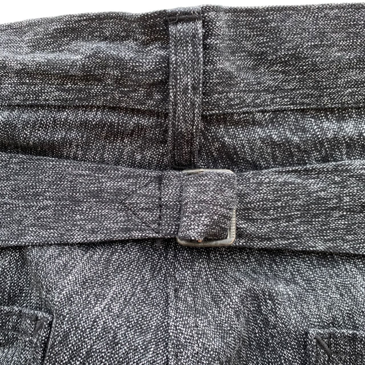 SUGAR CANE 9oz. BLACK COVERT ENGINEER PANTS | Jeans Shop 3rd Down