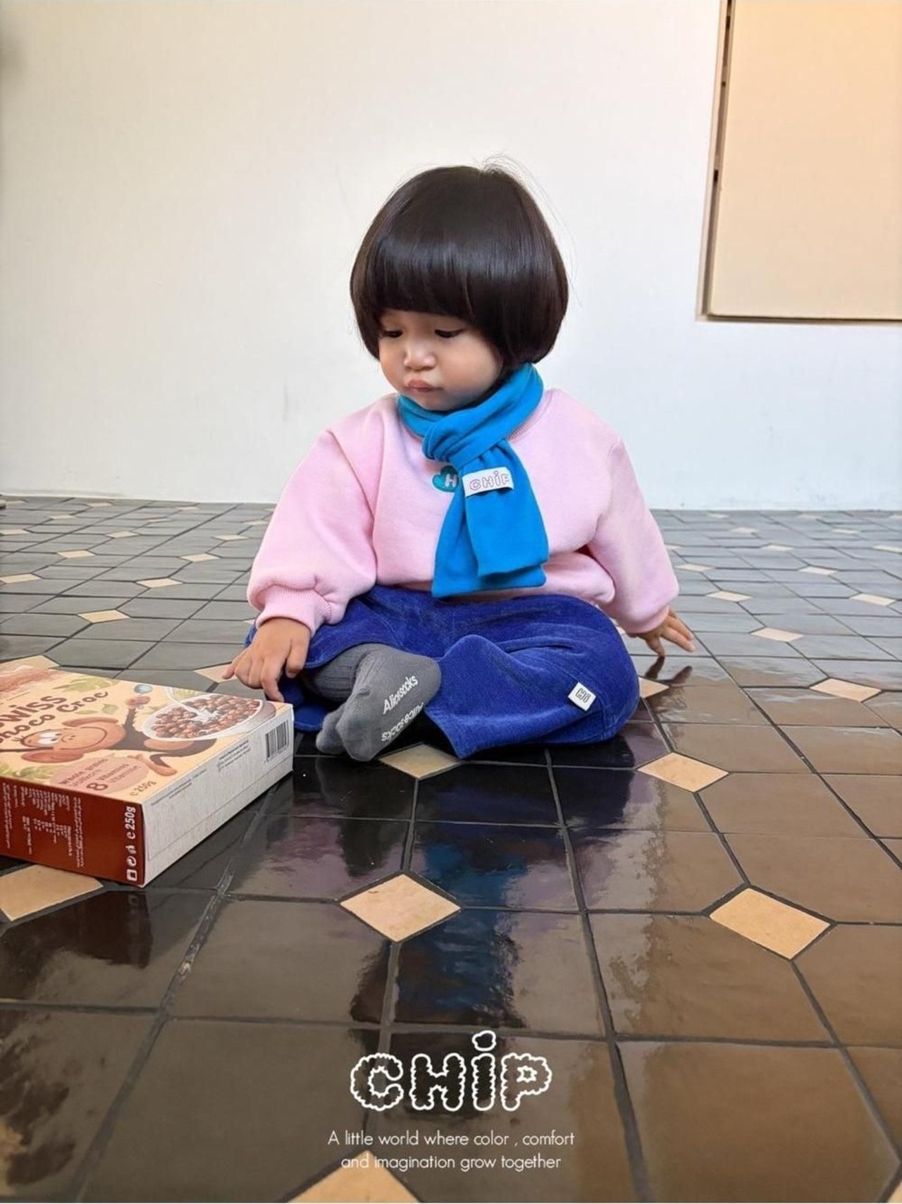 チップ / CHIP / プチマフラー / 韓国子供服 / キッズ / 26winter〖取寄〗*FREE*