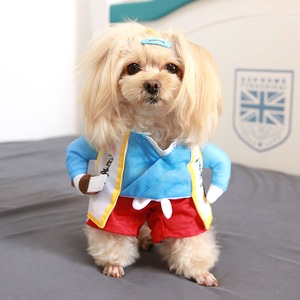 【PET】2色展開面白い二足歩行風ペットコスプレ衣装