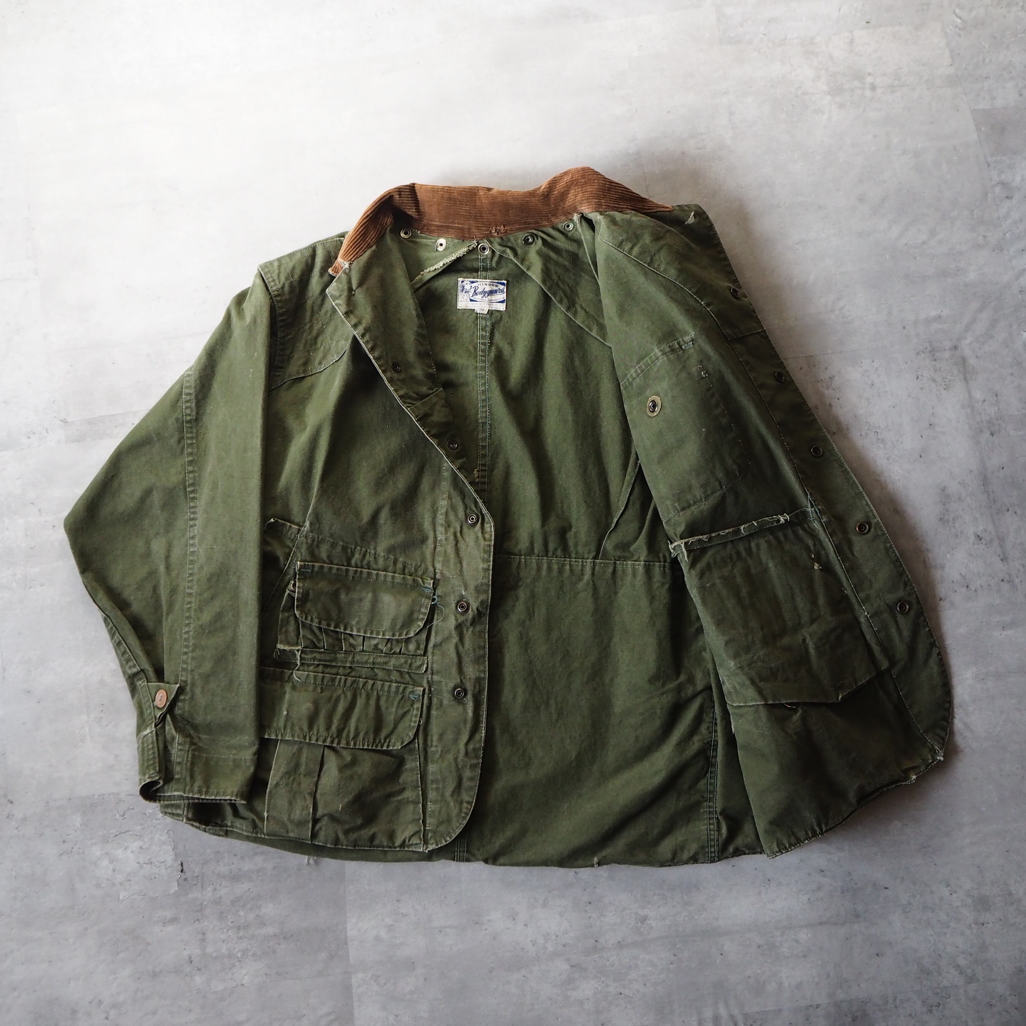 50s “HINSON” 犬タグ hunting jacket 50年代 ヒンソン ハンティング