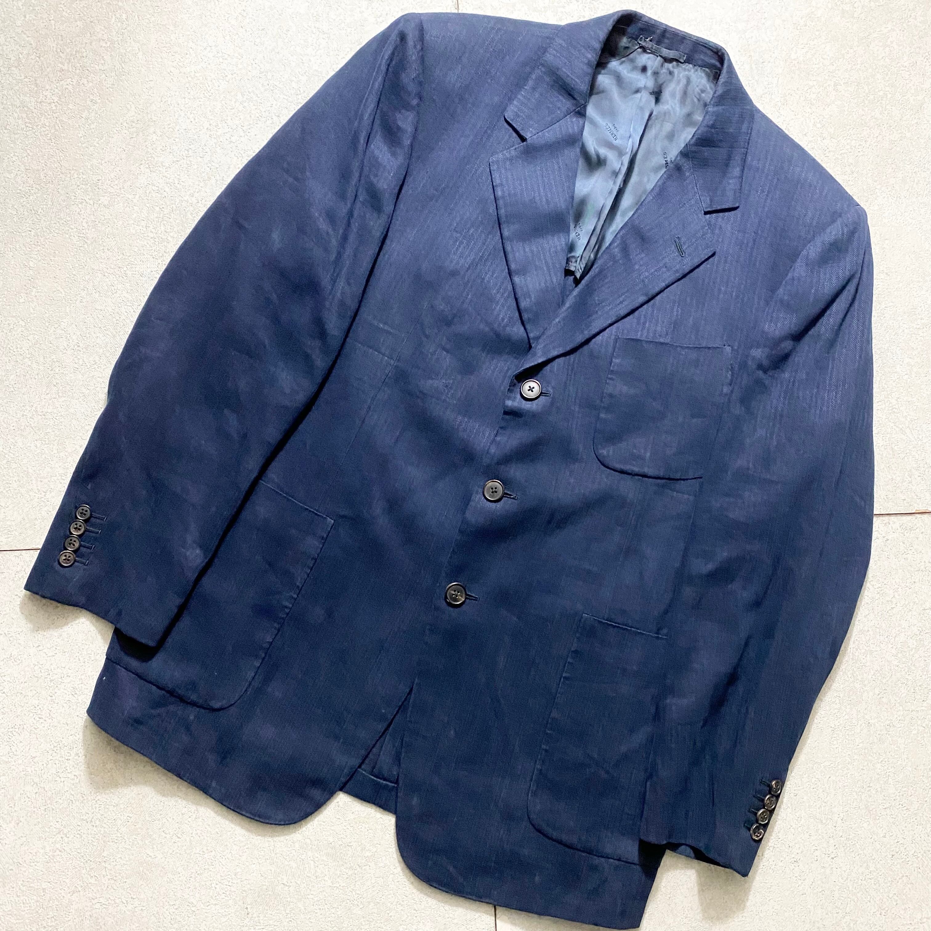 vintage HERMES linen tailored jacket | NOIR ONLINE