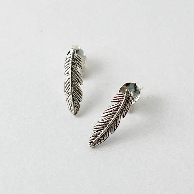 オキシダイズ リトルフェザー スタッドピアス 羽 鳥 イーグル