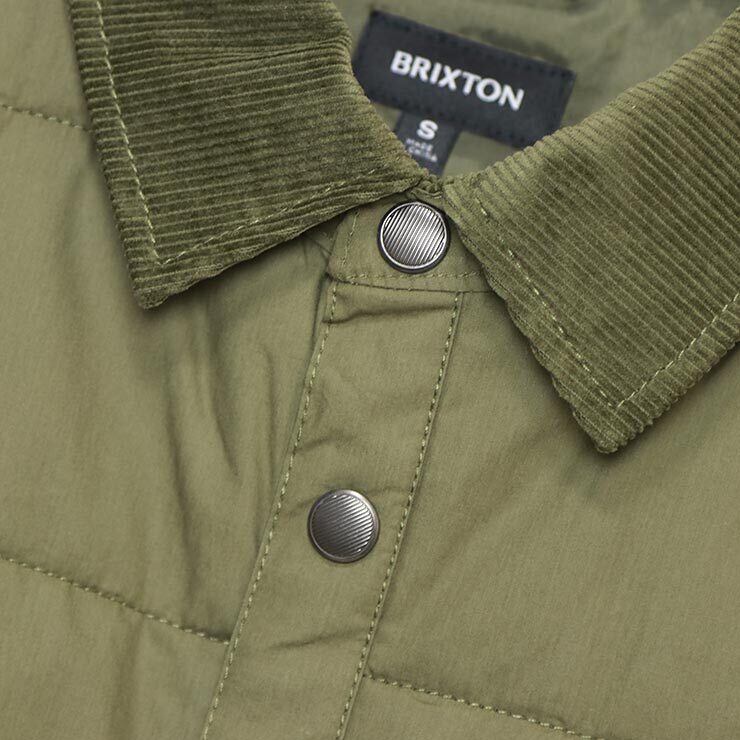 送料無料】 BRIXTON ブリクストン CASS JACKET キルティング 送料無料】 BRIXTON ブリクストン CASS JACKET キルティング