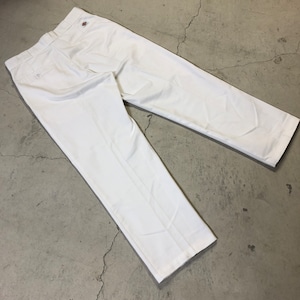 ⊕DICKIES COTTON PANT WHITE