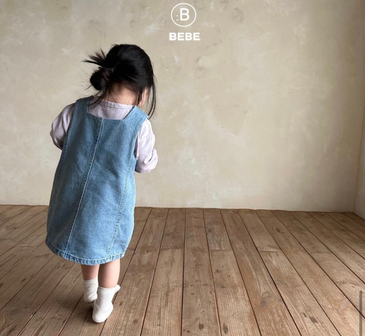 【即納】denim  onepiece bella bambina