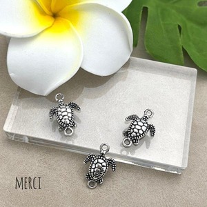 【2個】上下カンホヌ チャーム/ダブルカン/海亀