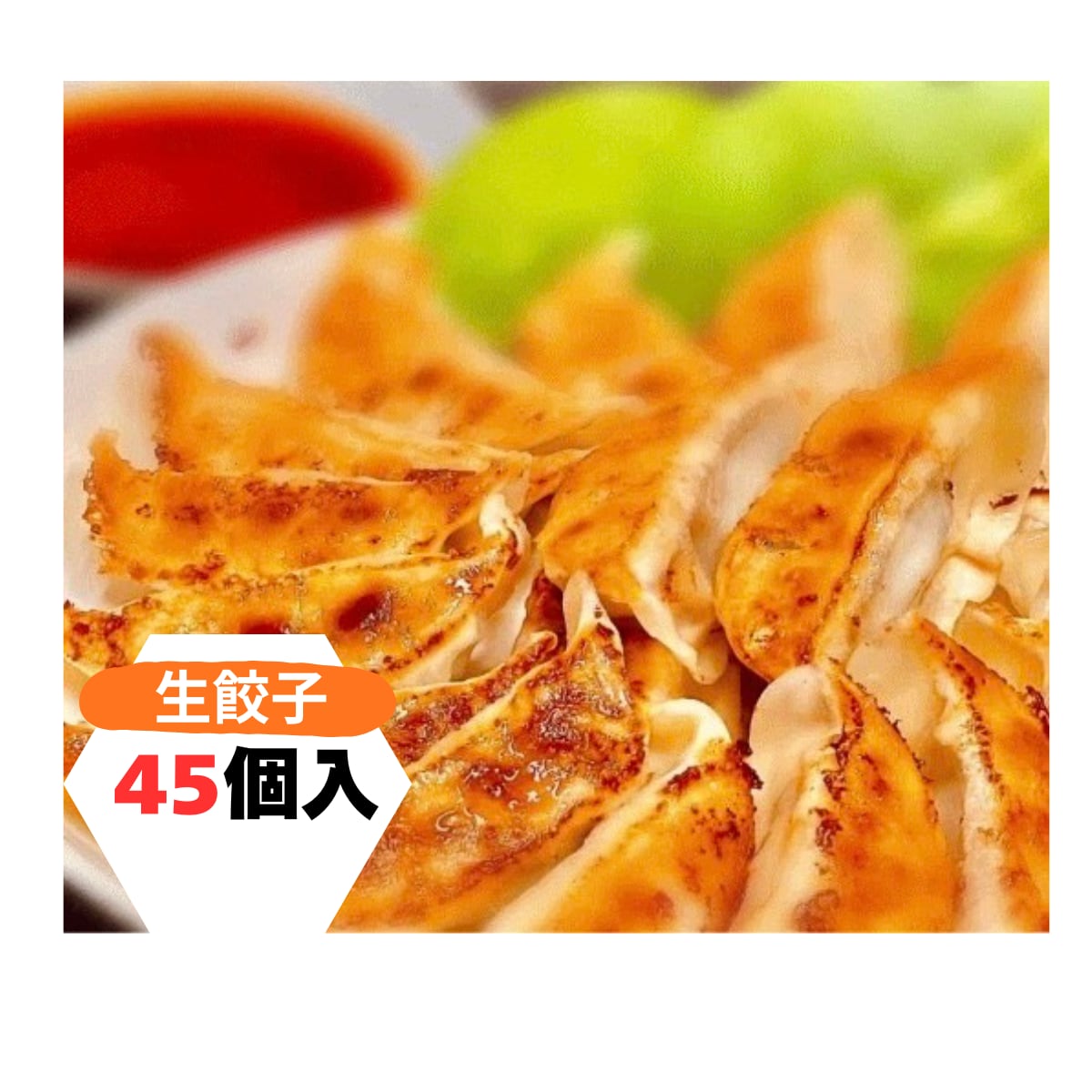 肉屋が作る肉汁工房生餃子 （４５個入り）