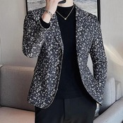 colorful suit jacket 00202