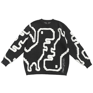 恐竜 漫画 セーター ニット