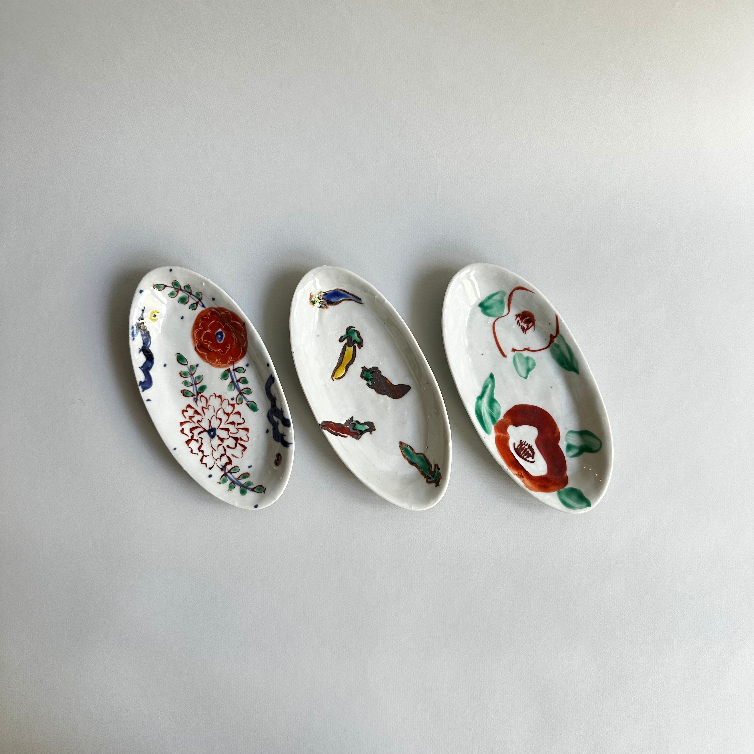 中尾万作 楕円皿 | gallery 一白