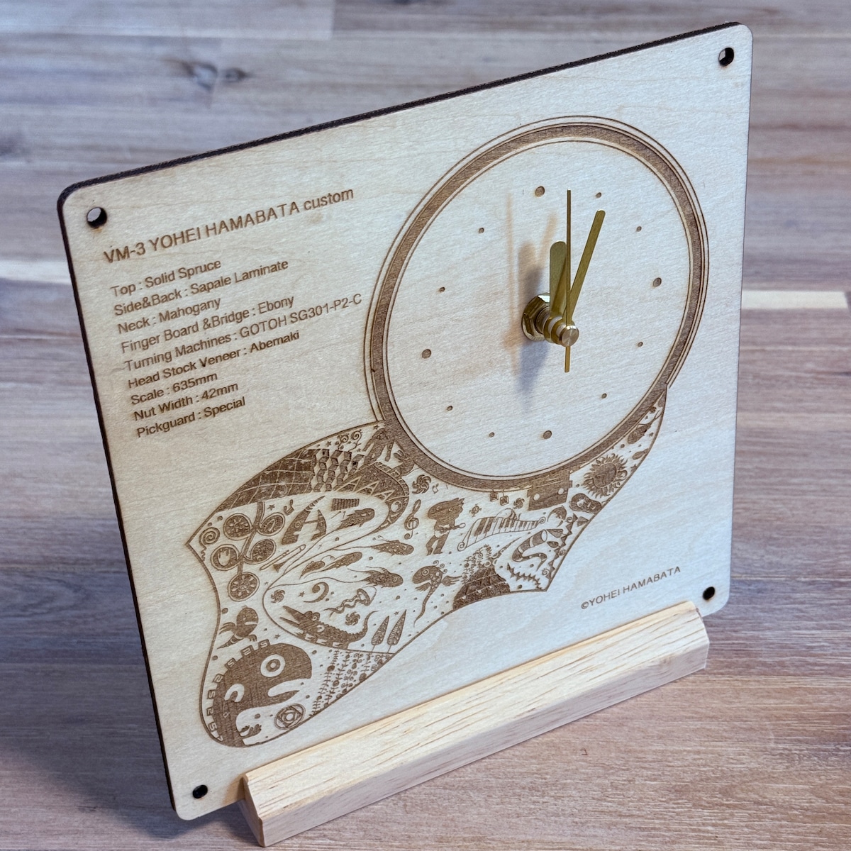 【完全受注制作商品】VM-3 YOHEI HAMABATA custom CLOCK | YOHEI HAMABATA ONLINE STORE