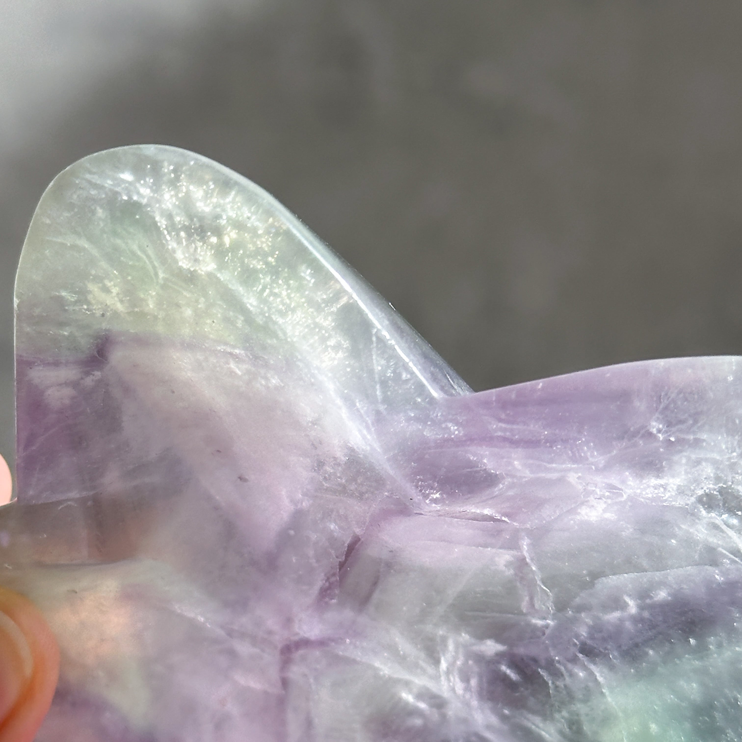 レインボーフローライト星型のうつわ13◇ RainbowFluorite ◇天然石