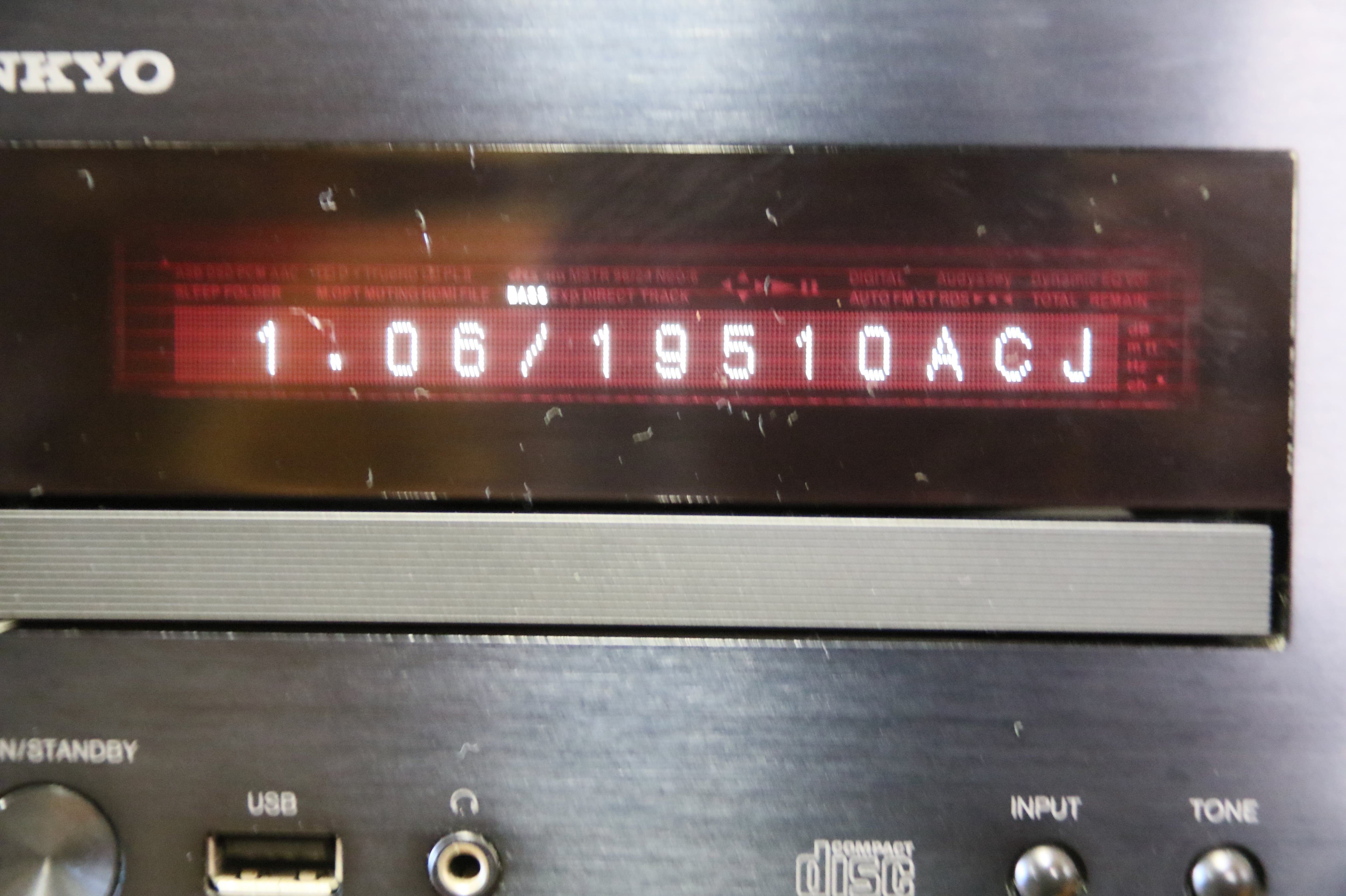 ディスクリートアンプ搭載！】ONKYO CR-N755 CDレシーバー CD/ﾁｭｰﾅ