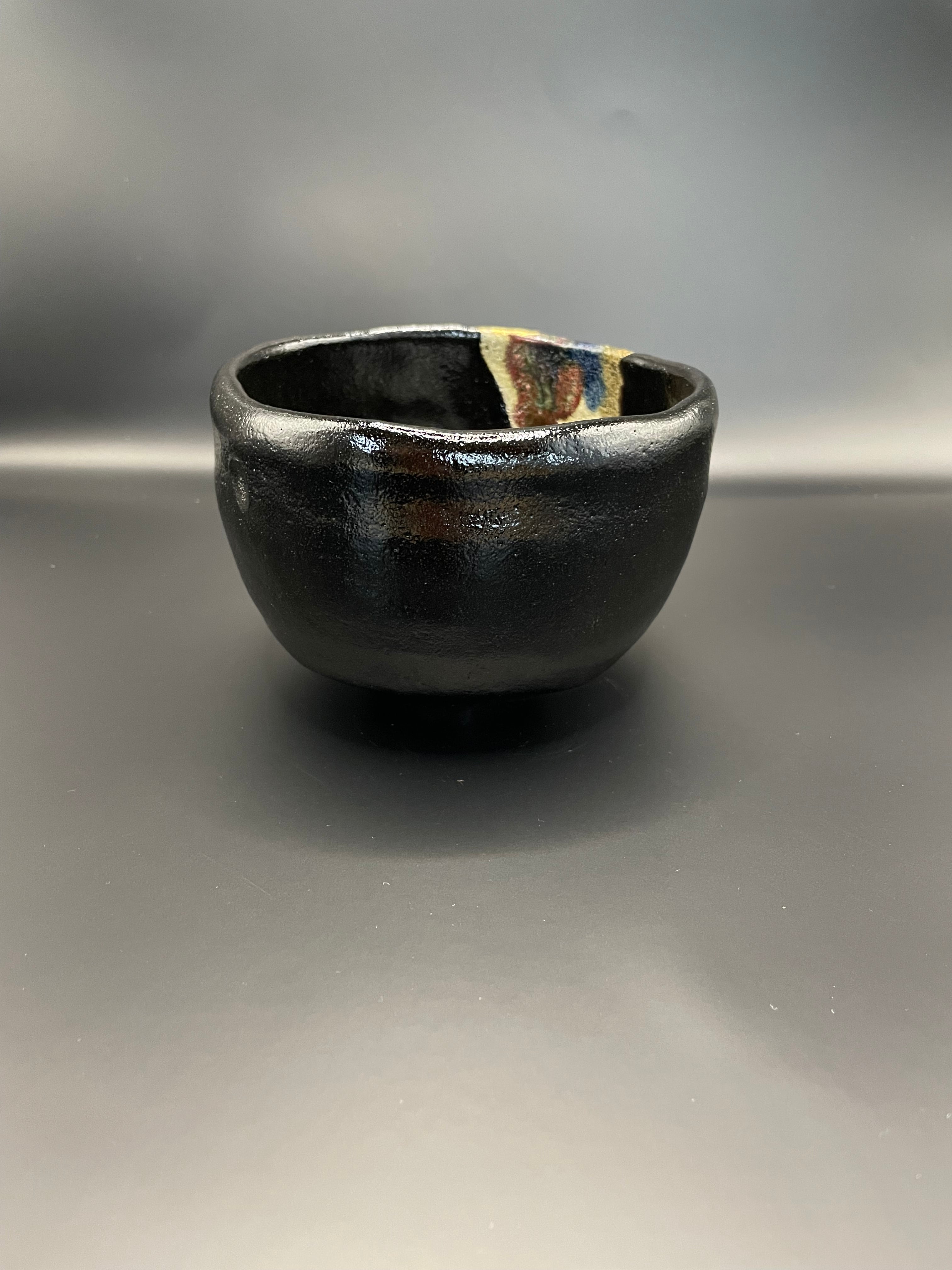窯変黒楽茶盌」佐々木虚室 | takako_market