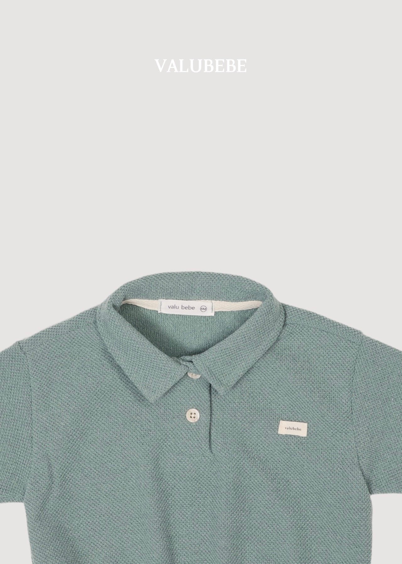 送料無料【予約】/ ジェリーPK襟付きTシャツ / valubebe
