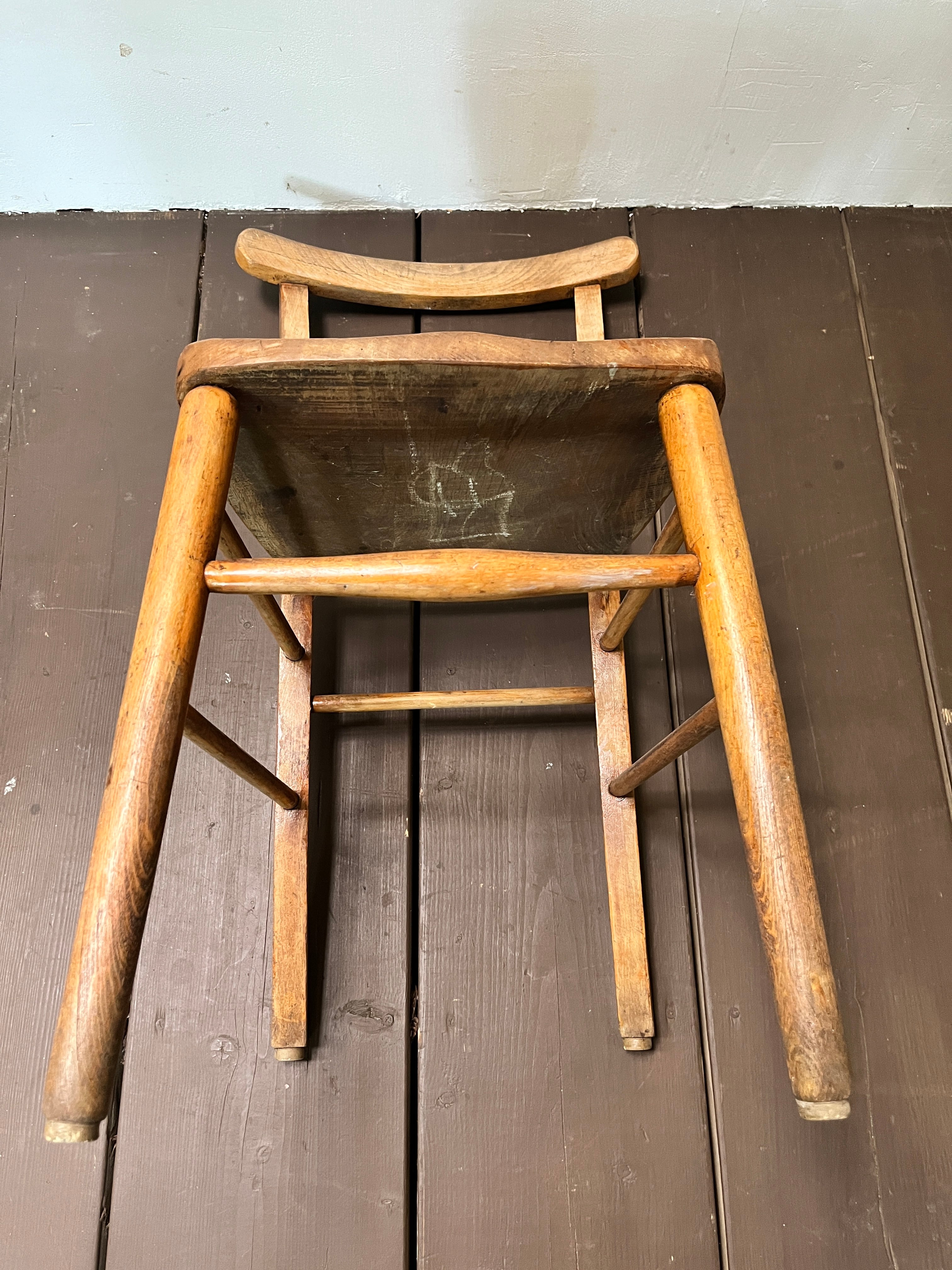 Antique school chair 1910-30's U.K＜アンティークチェア・イギリス