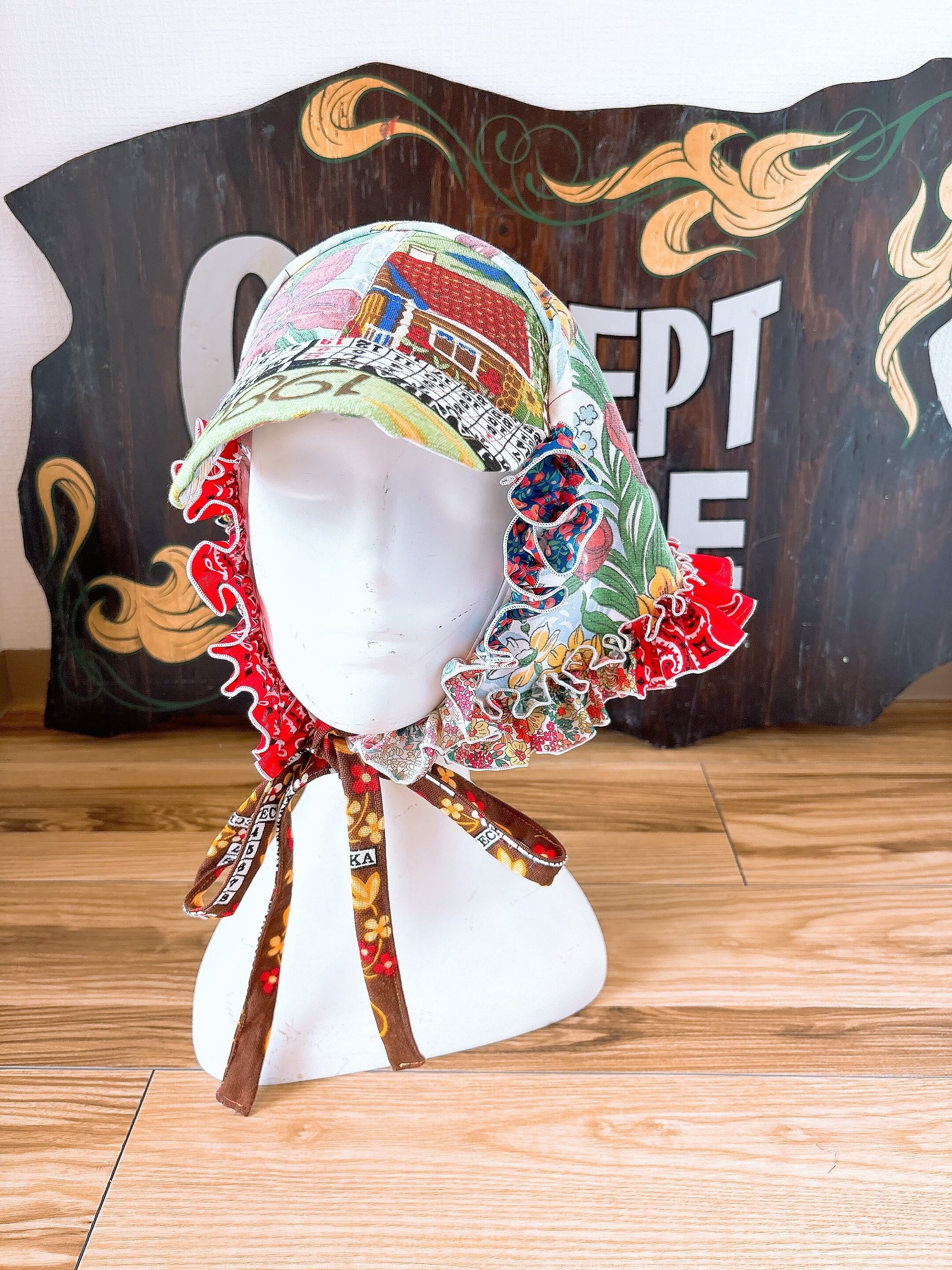 2wy babushka cap 1980