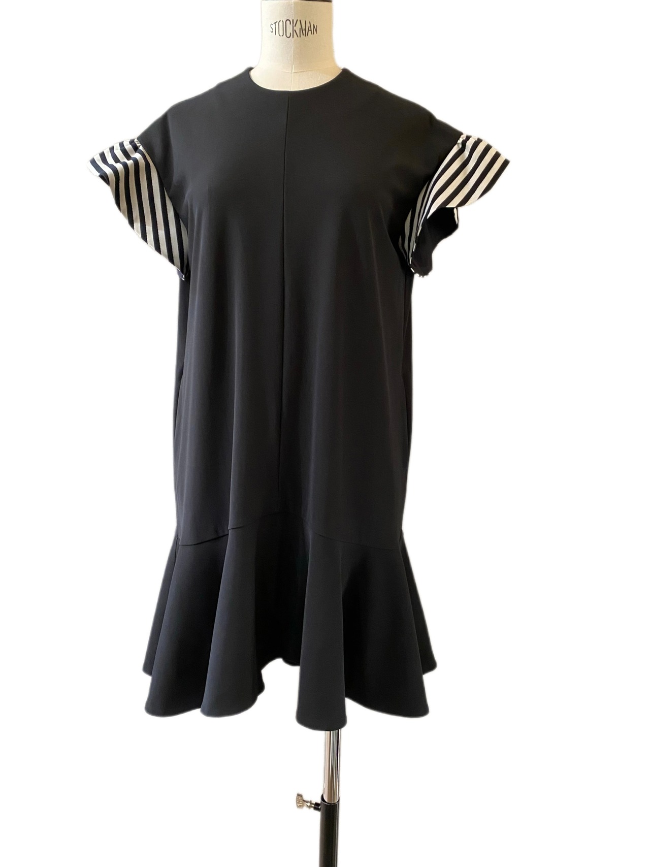 BORDERS at BALCONY TRICOT MINI DRESS