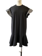 BORDERS at BALCONY TRICOT MINI DRESS