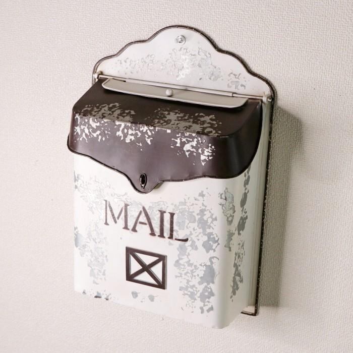 郵便ポスト 郵便受け おしゃれ 置き型 壁掛け 壁掛けポスト アンティーク メールボックス 雑貨屋リエット
