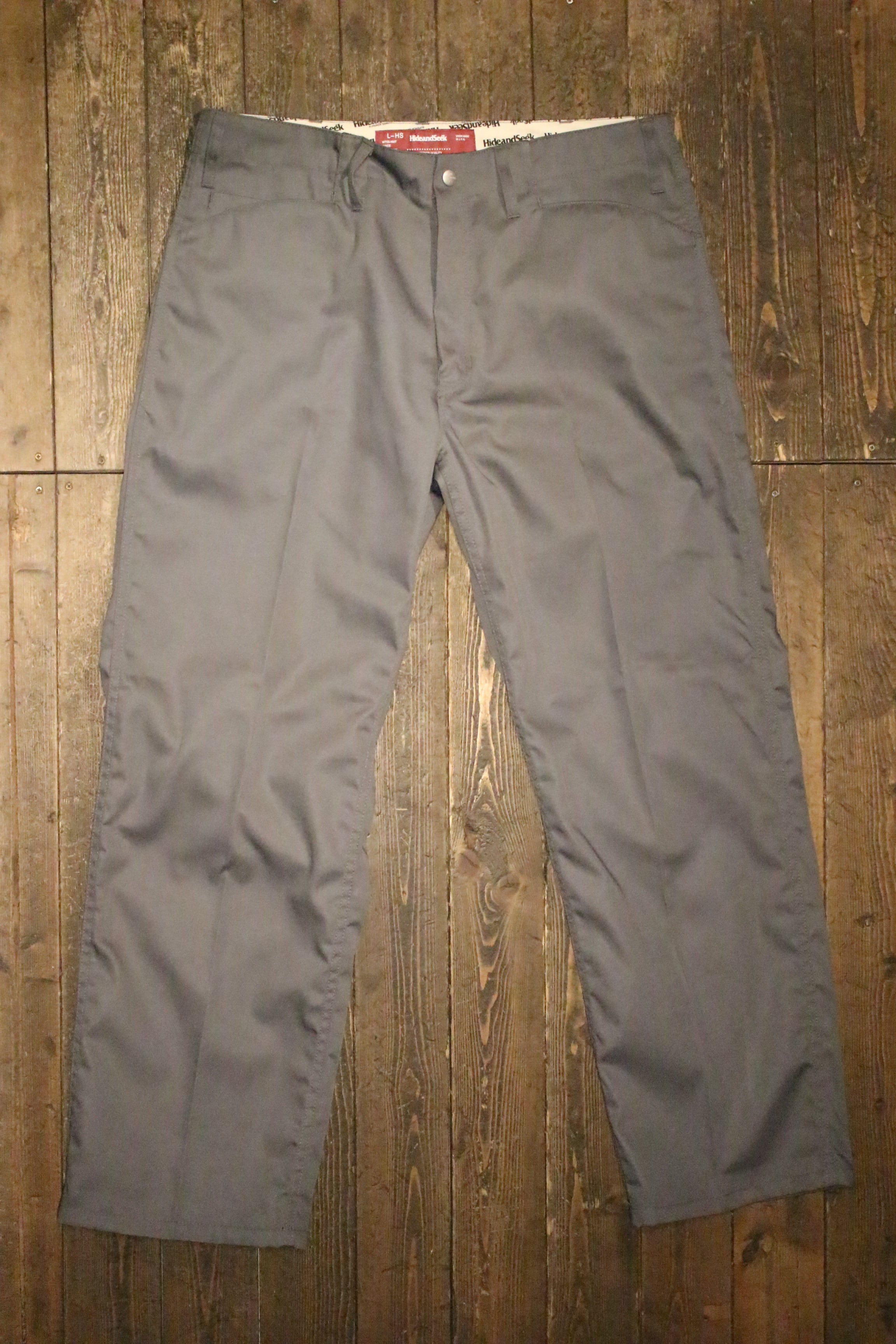 HIDE AND SEEK】Work Slacks(26ss) -KHAKI (ハイドアンドシーク