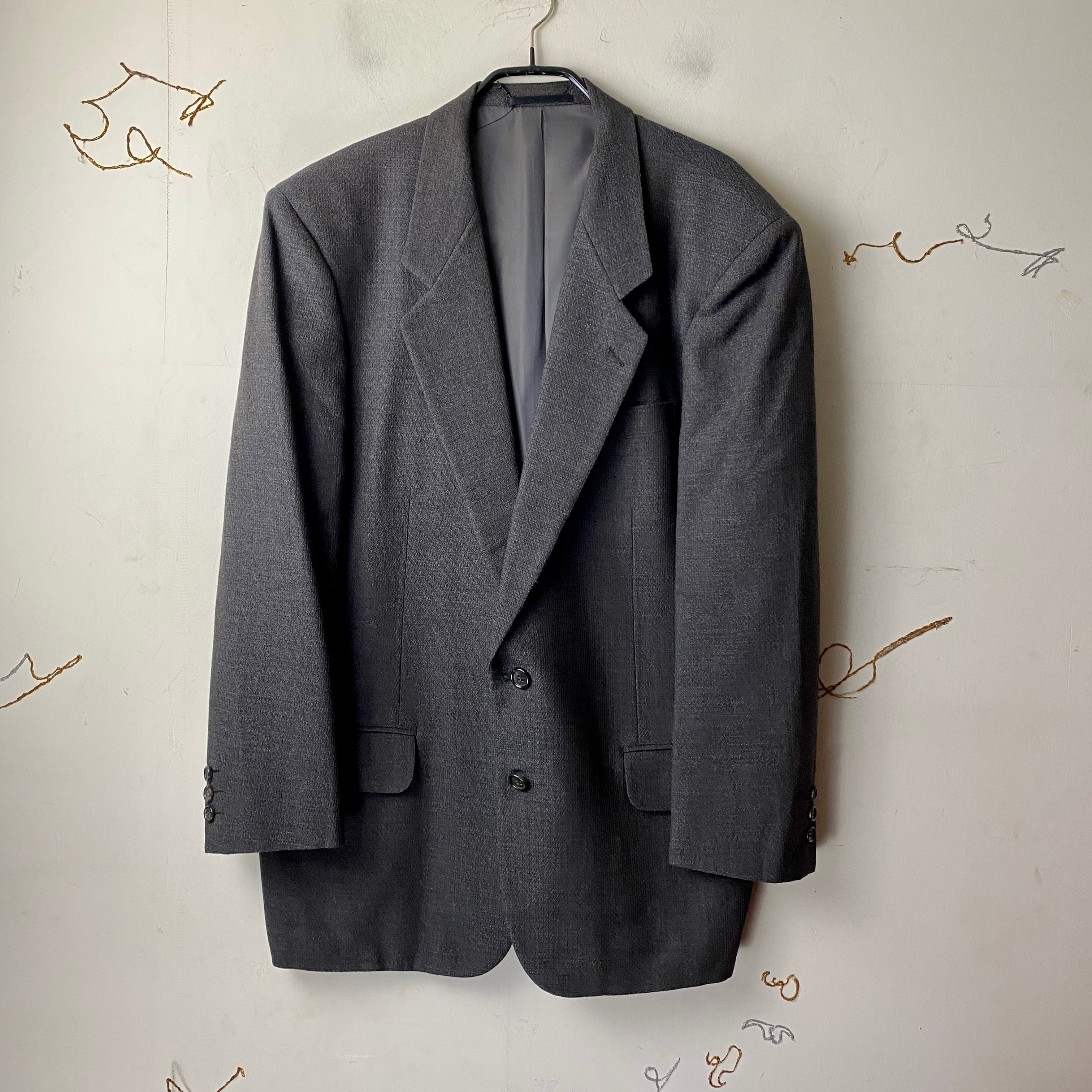 AD1989 COMME des GARCONS HOMME DEUX wool tailored jacket | NOIR ONLINE
