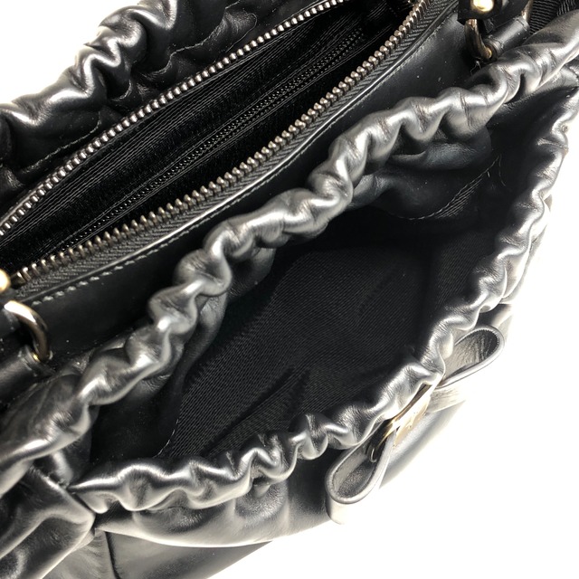 Salvatore Ferragamo サルヴァトーレ フェラガモ ショルダーバッグ ブラック ヴァラ 2WAY vintage ヴィンテージ オールド ax3kha